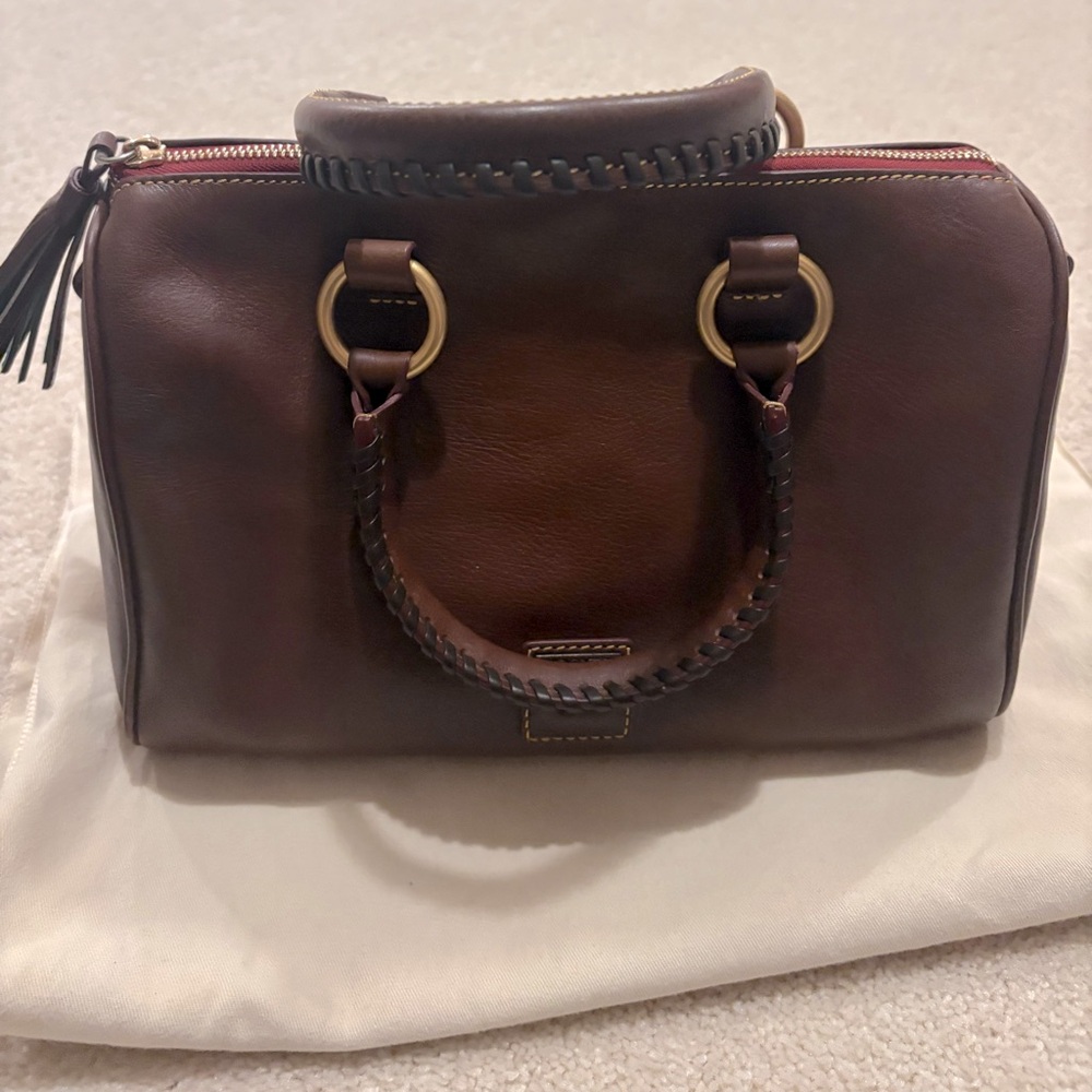 Dooney & Bourke Florentine Barrel Satchel